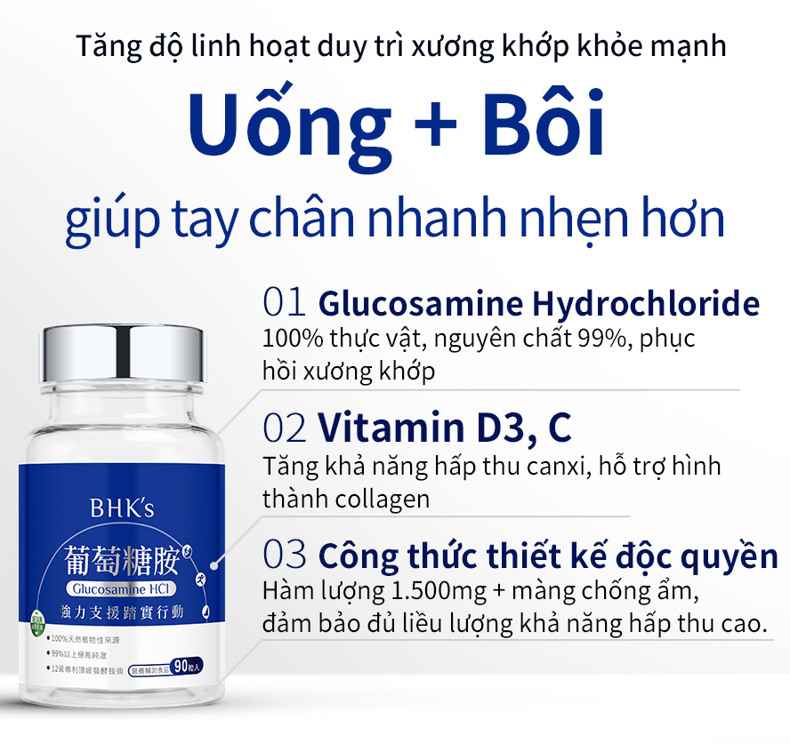 thẩm thấu sâu, phục hồi xương khớp